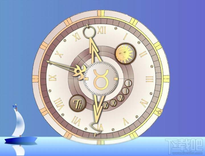 Zodiac Clock Screensaver,Zodiac Clock Screensaver下载,Zodiac Clock,时钟屏保工具