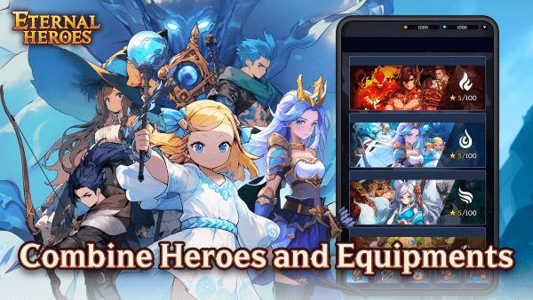 不灭英雄国际服游戏(eternal heroes)下载,不灭英雄,放置手游,魔幻手游